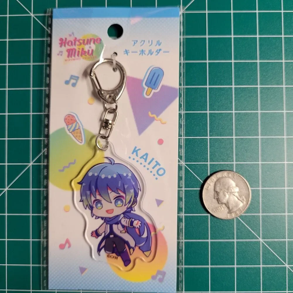 KAITO Vocaloid MikuMiku Friends Acrylic Keychain